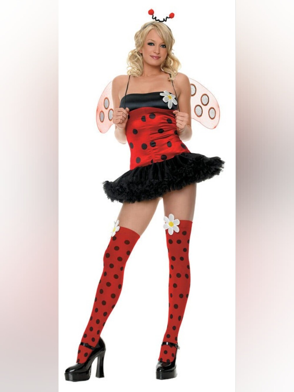 LEG AVENUE 4pc. DAISY BUG Costume NWT